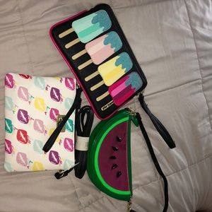 3 Betsey Johnson purses